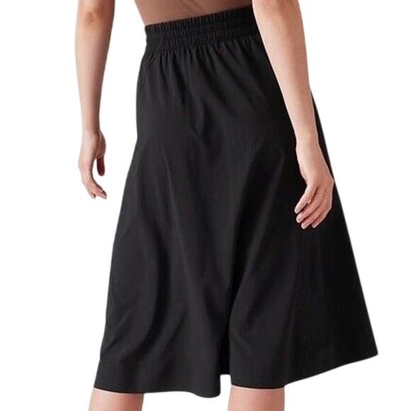 Athleta Arrival Skirt Black Style 586857 Women's Size 20 New With Tags - Picture 2 of 11
